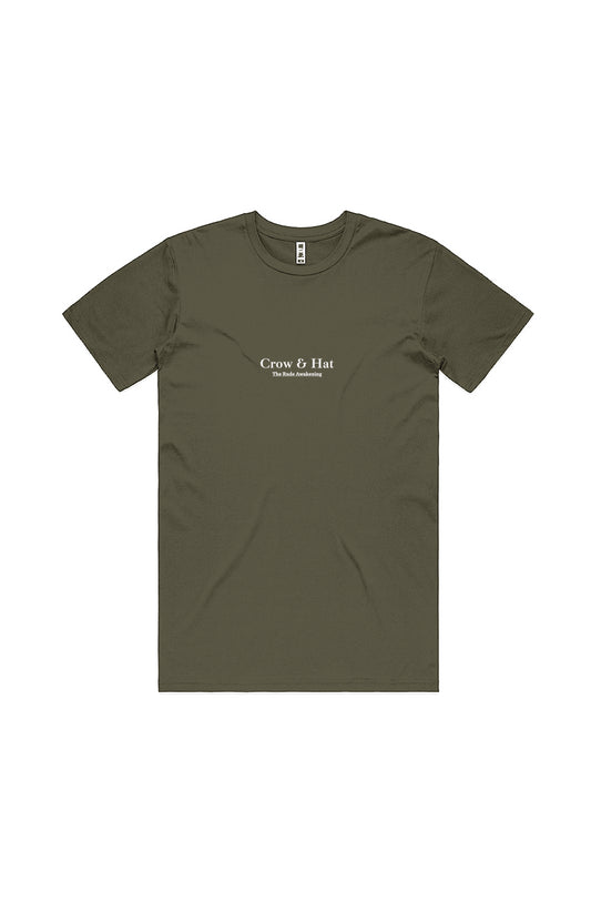 Crow and Hat Framed Essential T-Shirt (Men's)
