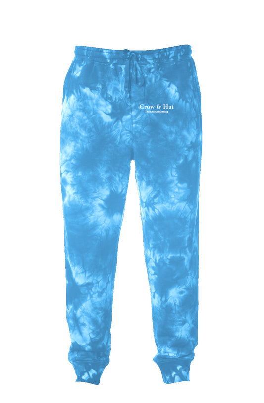 Crow and Hat Tie Dye Joggers (Women's)