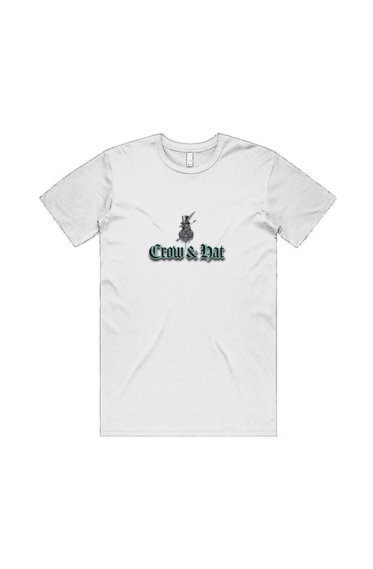 Crow and Hat Basic Sull and Wings T-Shirr (Men's)